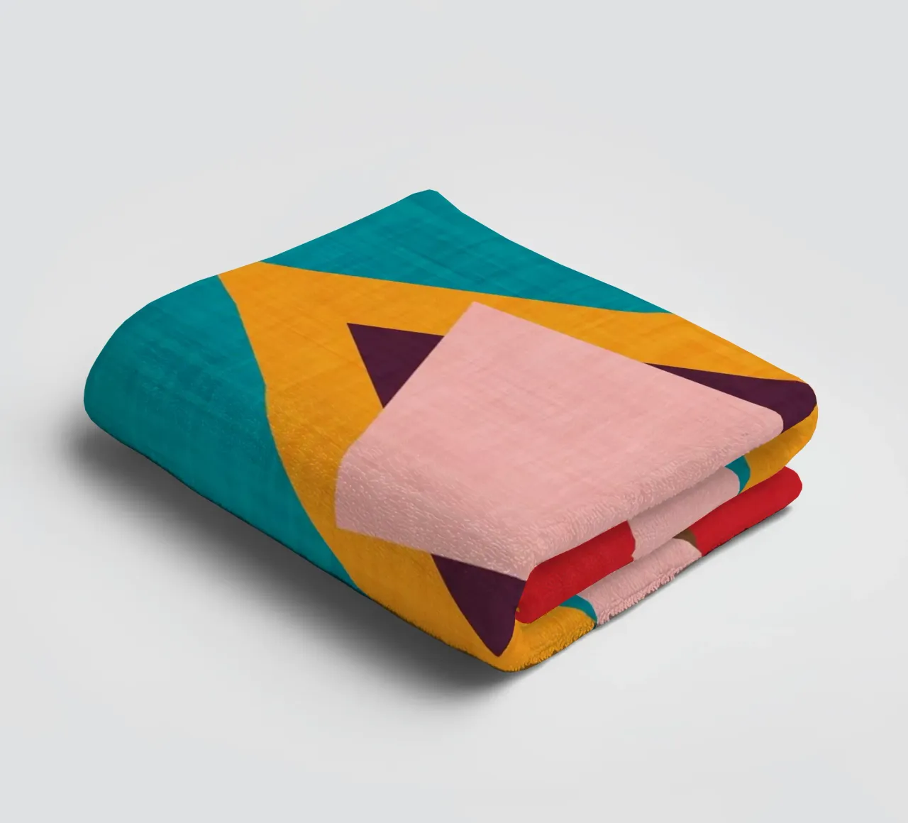 Kilim Flower - Mid Century Modern towel by susanacosta