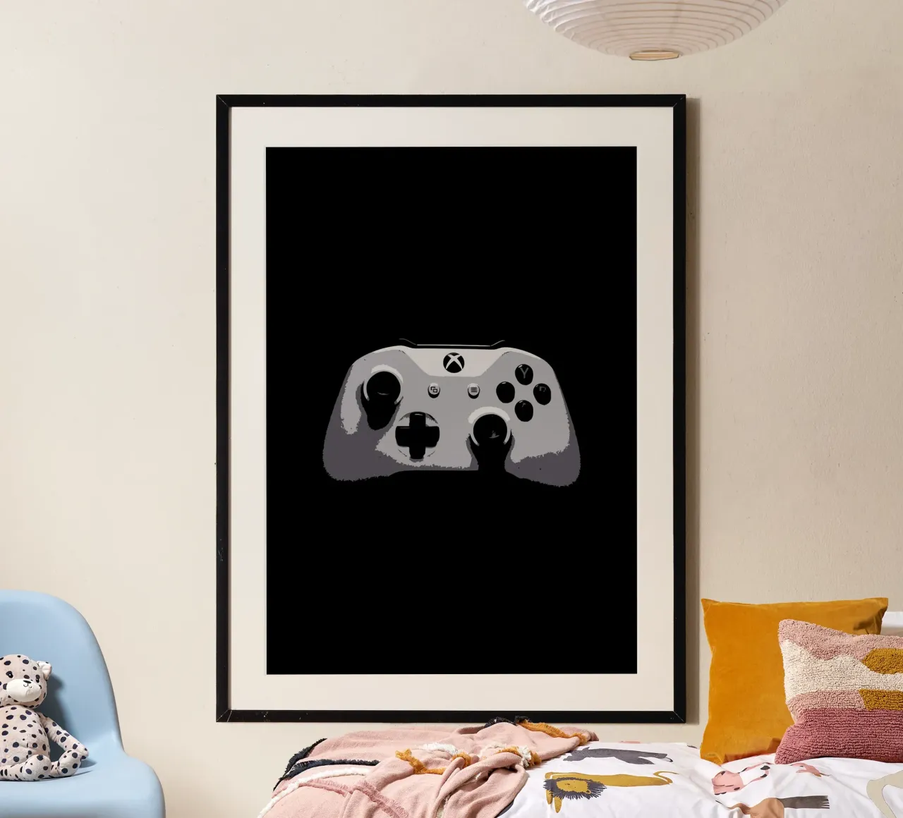 control game poster van AZR