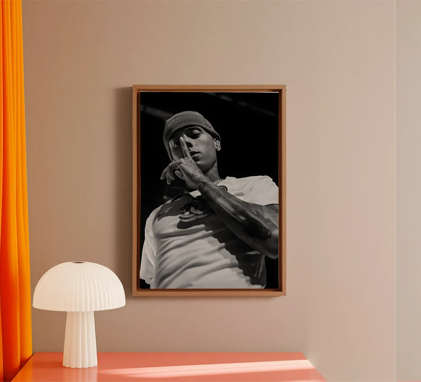 Central Cee canvas van Music Vibes