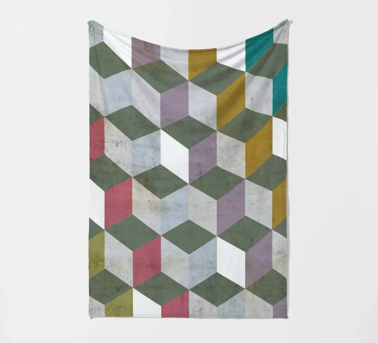 Geometric coperta in pile da cafelab