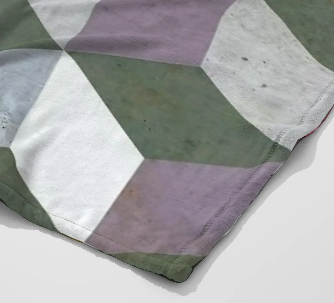 Geometric coperta in pile da cafelab