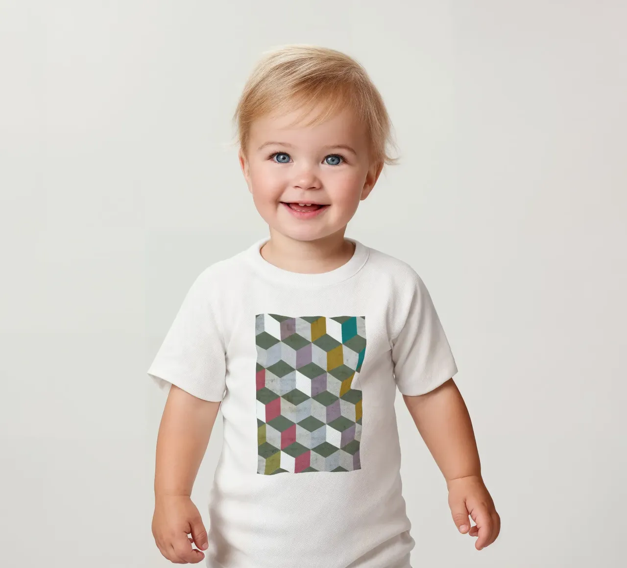 Geometric maglietta neonato da cafelab