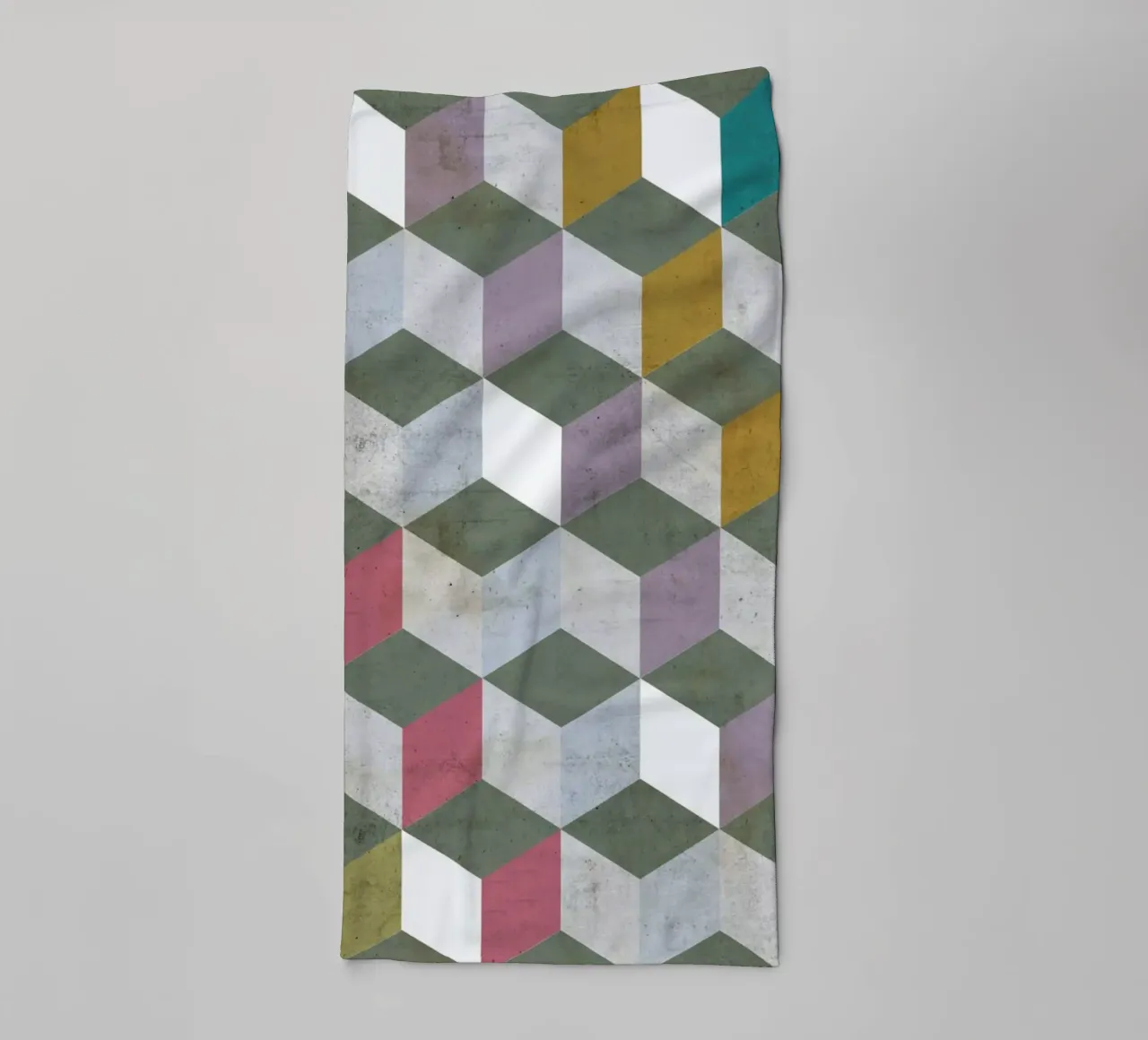 Geometric asciugamano da bagno da cafelab