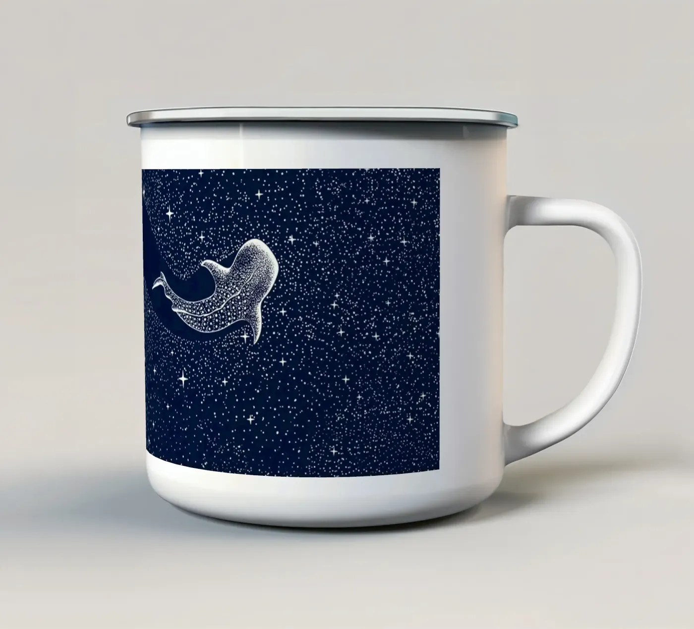 Star Eater enamel mug by aliriza cakir