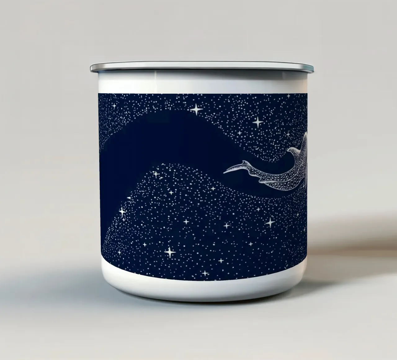 Mangiatore di stelle tazza in smalto da aliriza cakir