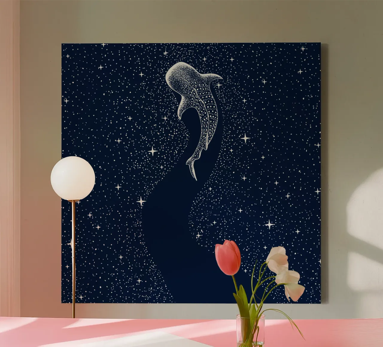 Sterreneter canvas van aliriza cakir