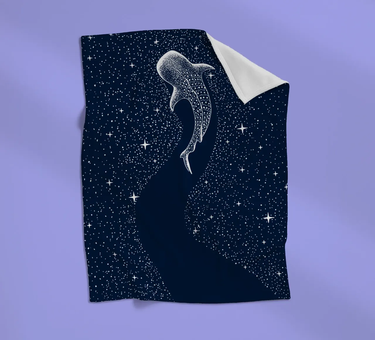 Star Eater fleece blanket by aliriza cakir
