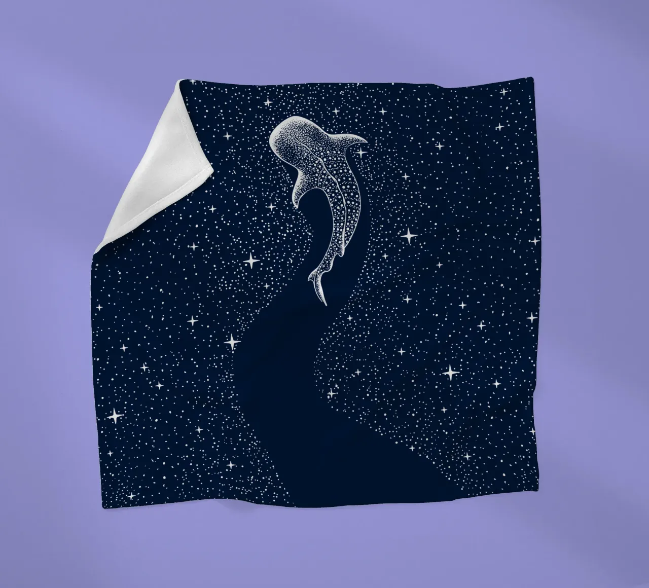 Star Eater fleece blanket by aliriza cakir