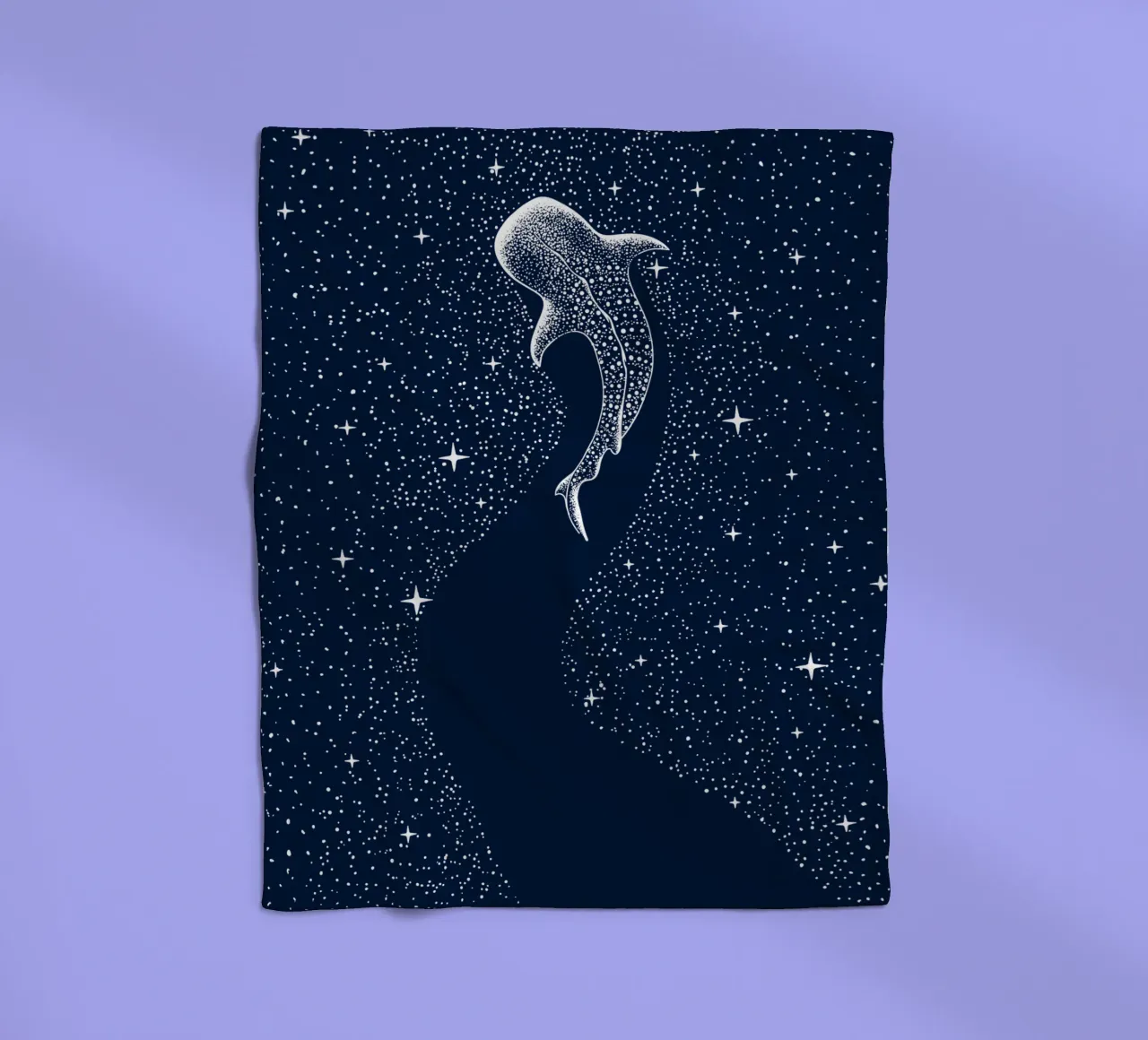 Star Eater fleece blanket by aliriza cakir