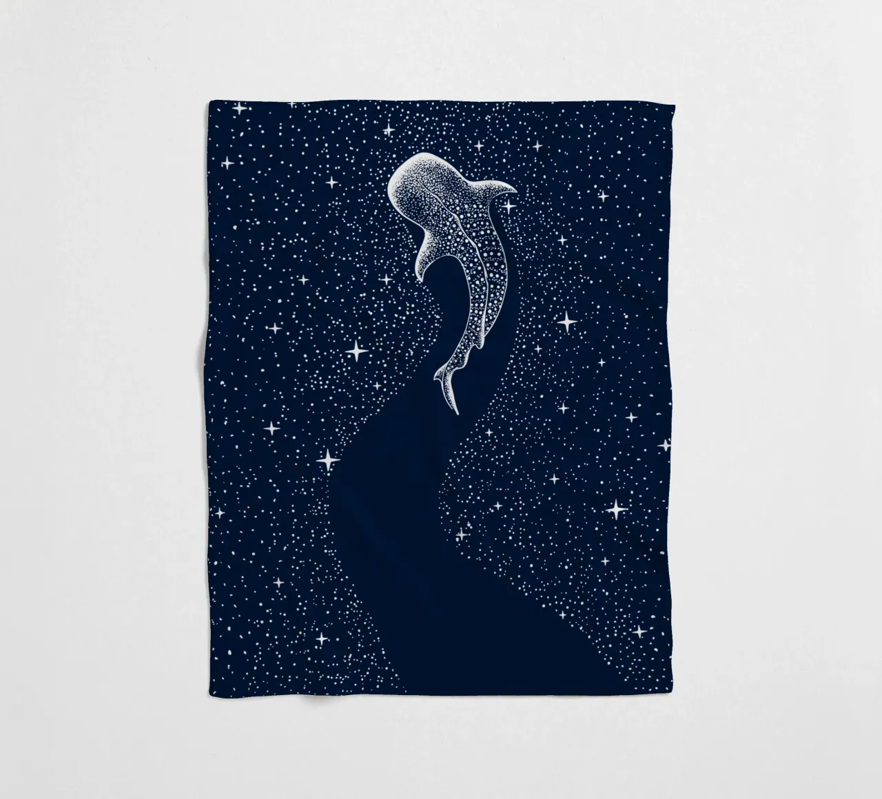 Star Eater fleece blanket by aliriza cakir