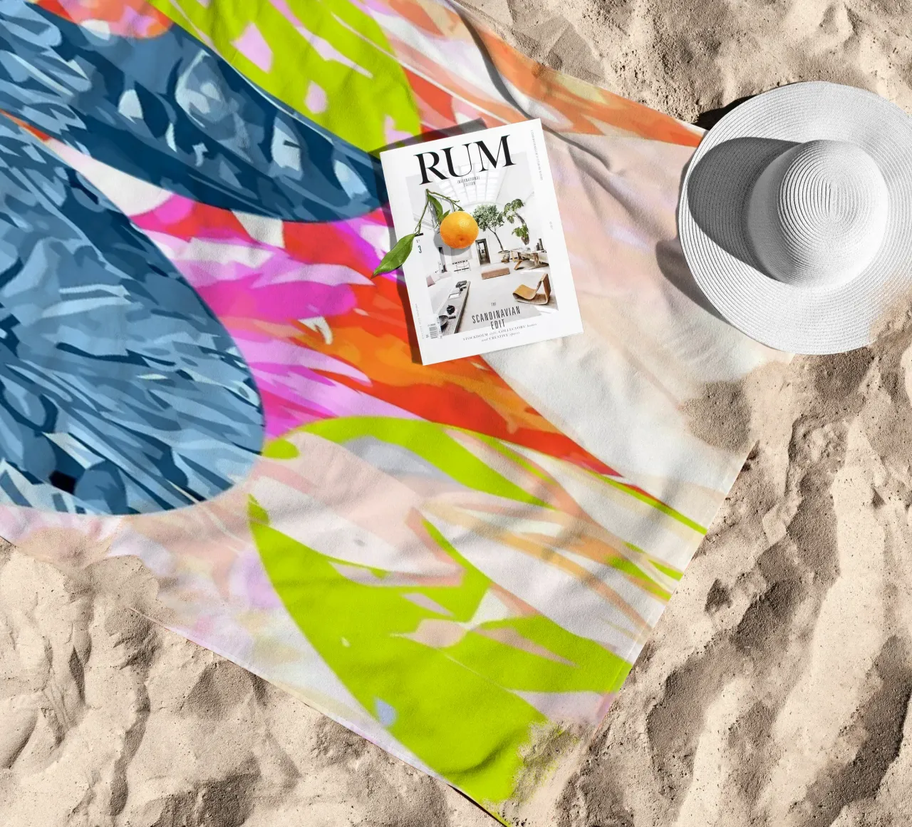 Cupido e Psiche telo mare da 83oranges.com