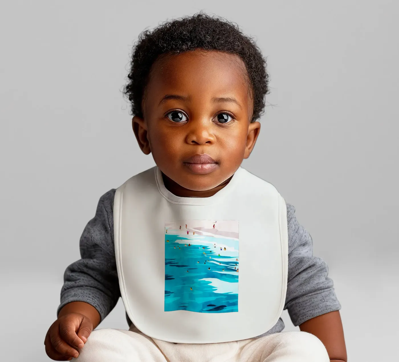 Strand baby slabbetje van 83oranges.com