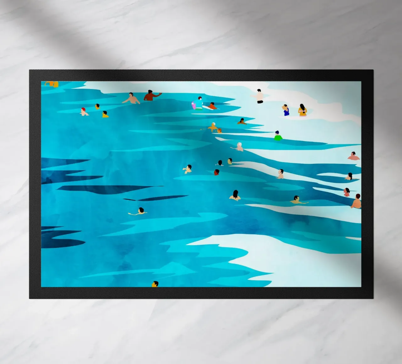 Spiaggia per favore zerbino da 83oranges.com