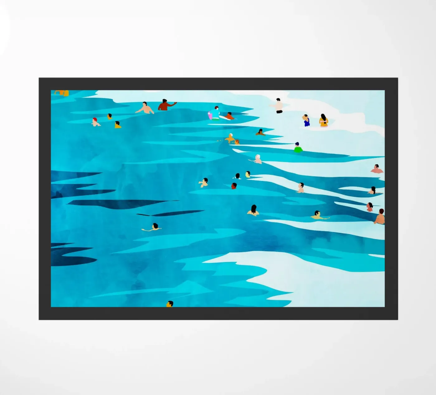 Beach Please deurmat van 83oranges.com