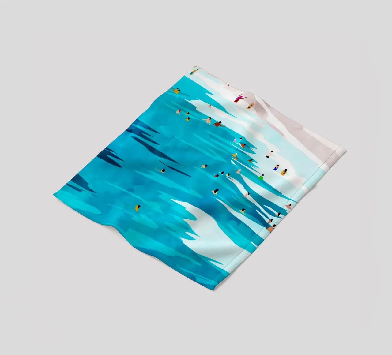 Beach Please fleece blanket by 83oranges.com