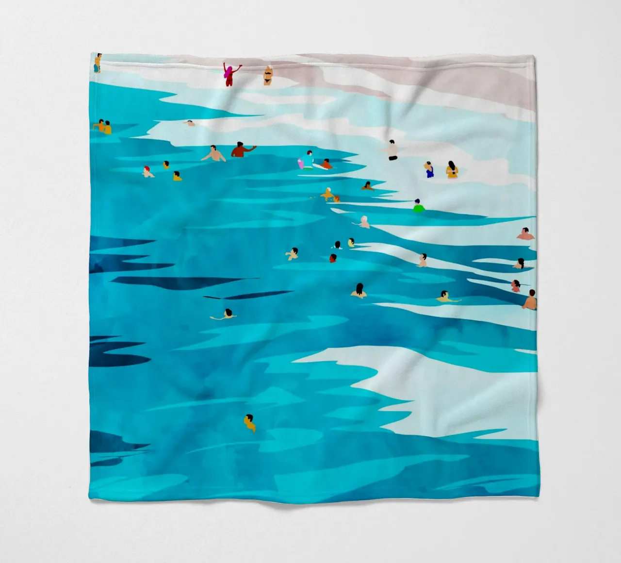 Beach Please fleece blanket by 83oranges.com