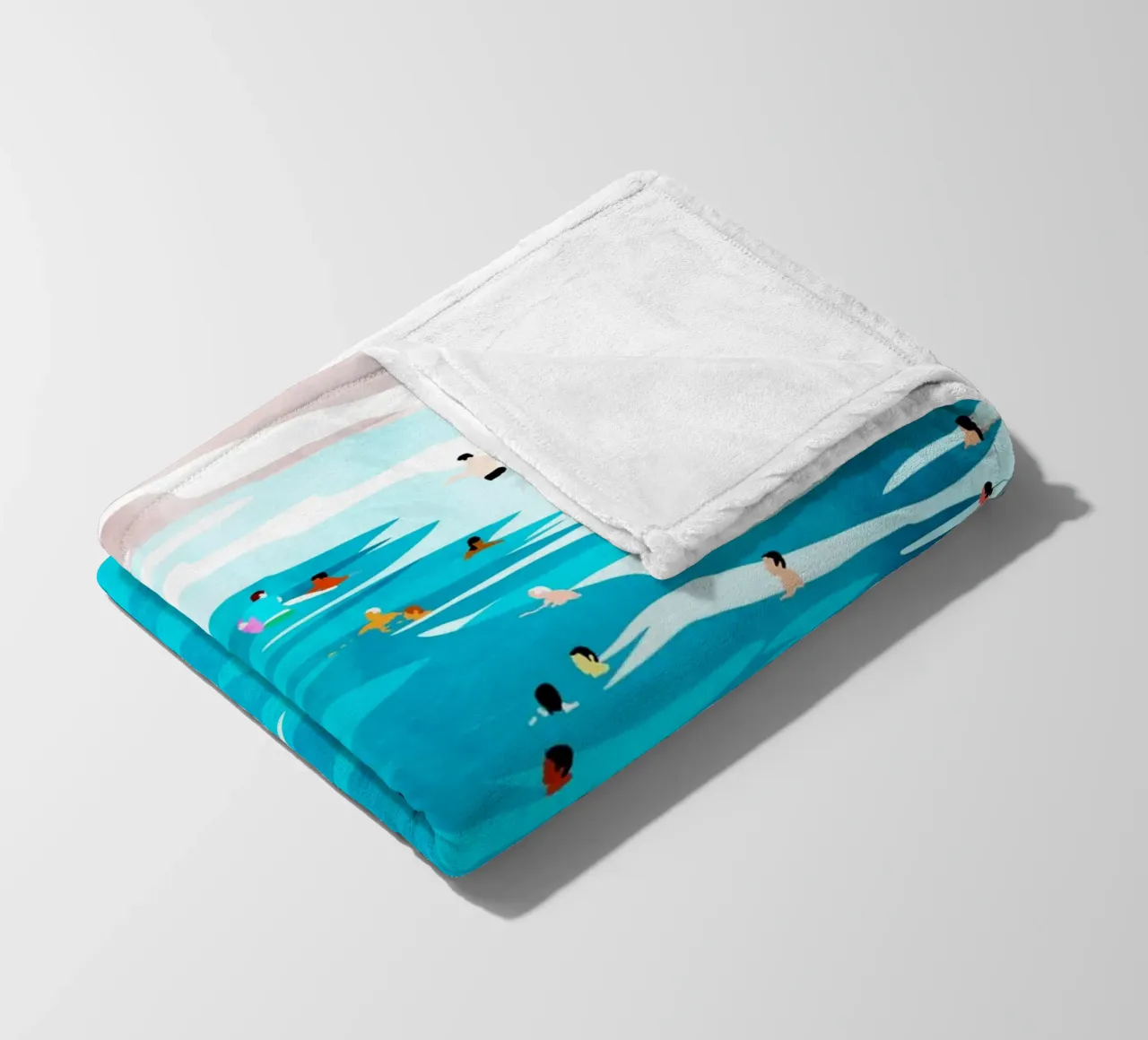 Beach Please fleece blanket by 83oranges.com