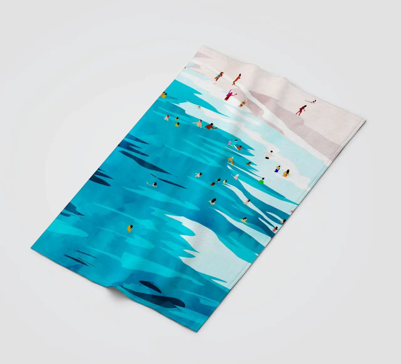 Beach Please fleece blanket by 83oranges.com