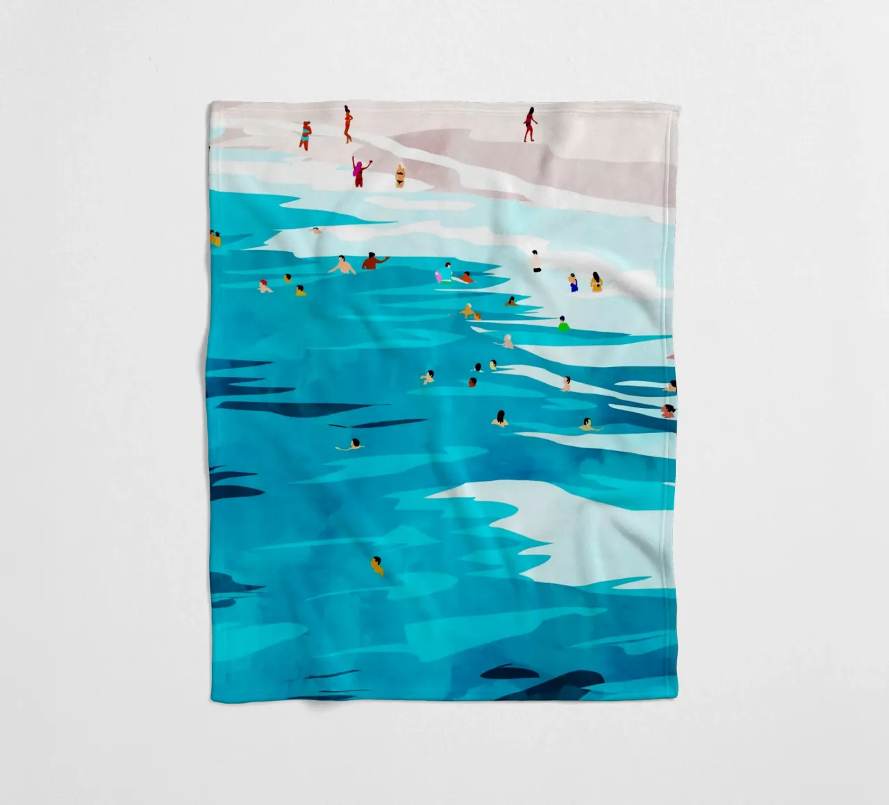 Beach Please fleece blanket by 83oranges.com