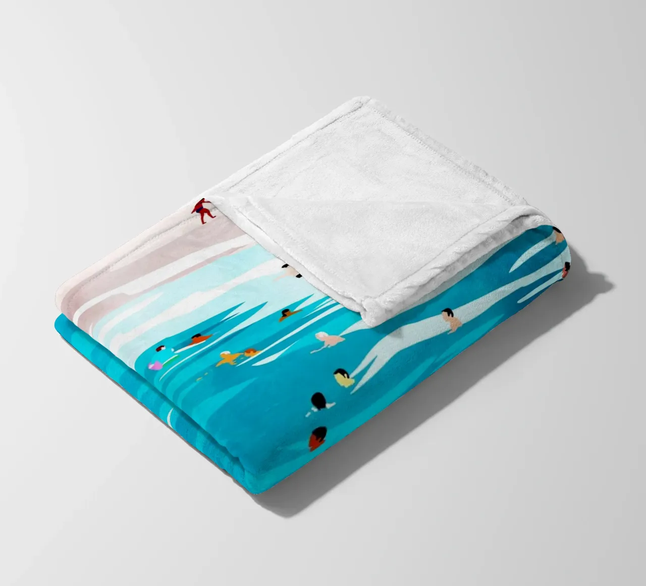 Beach Please fleece blanket by 83oranges.com