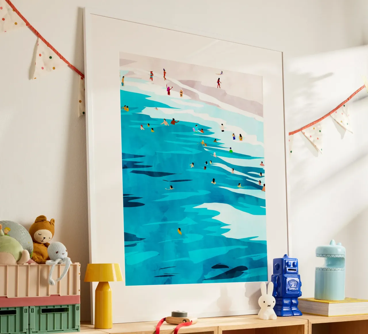 Strand Bitte Poster von 83oranges.com