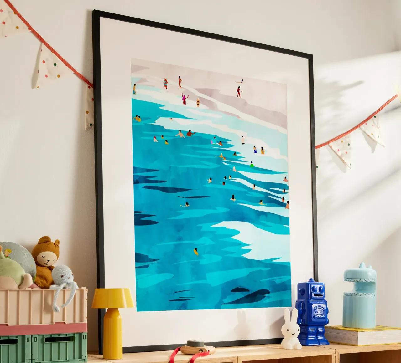 Strand Bitte Poster von 83oranges.com