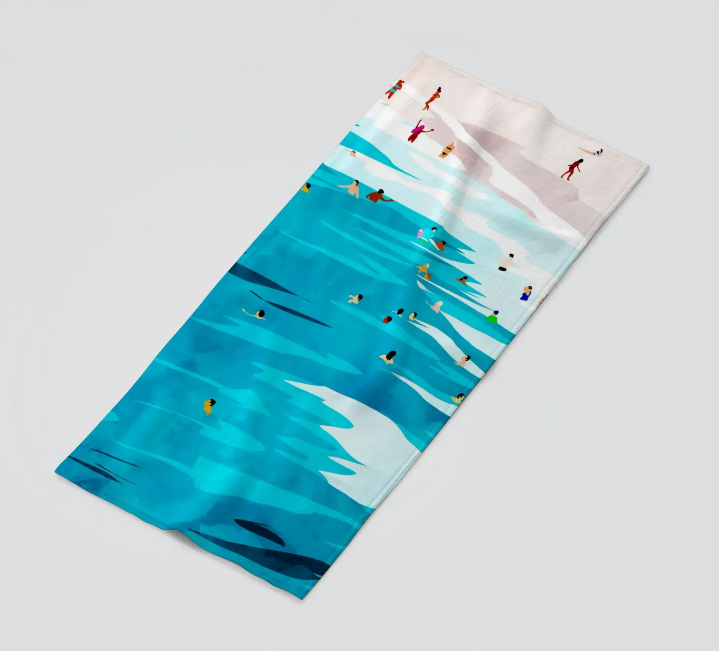 La plage, s'il vous plaît serviette de plage de 83oranges.com