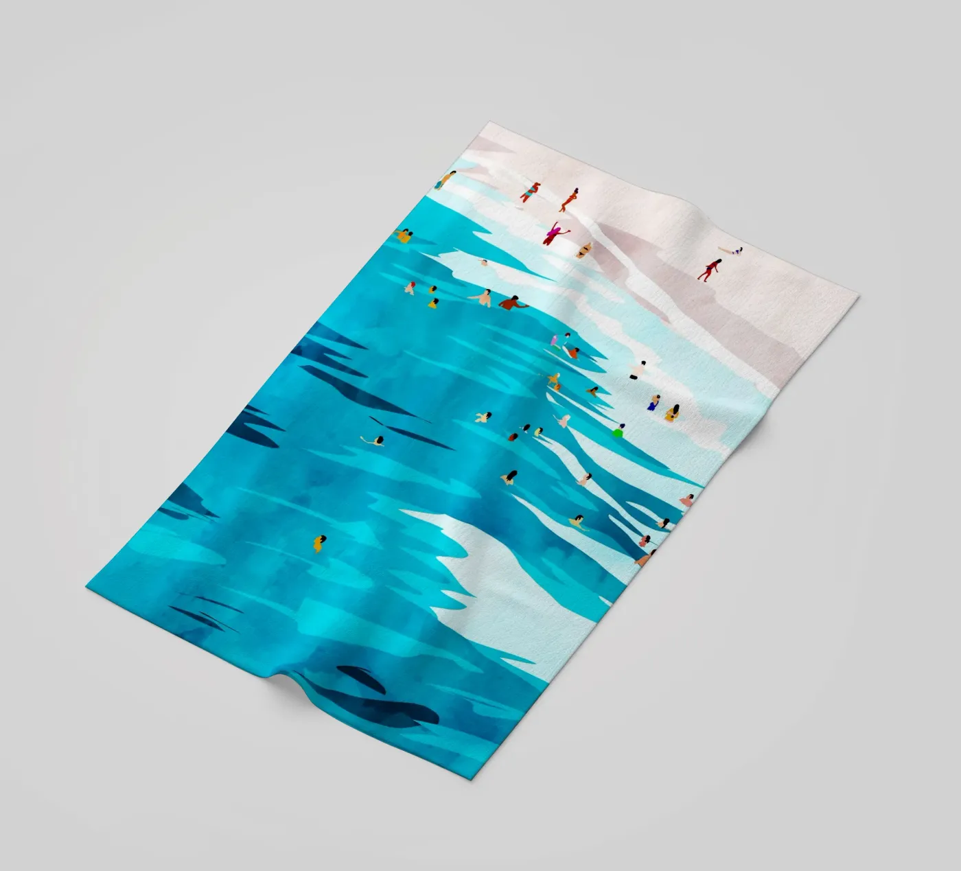 La plage, s'il vous plaît serviette de plage de 83oranges.com