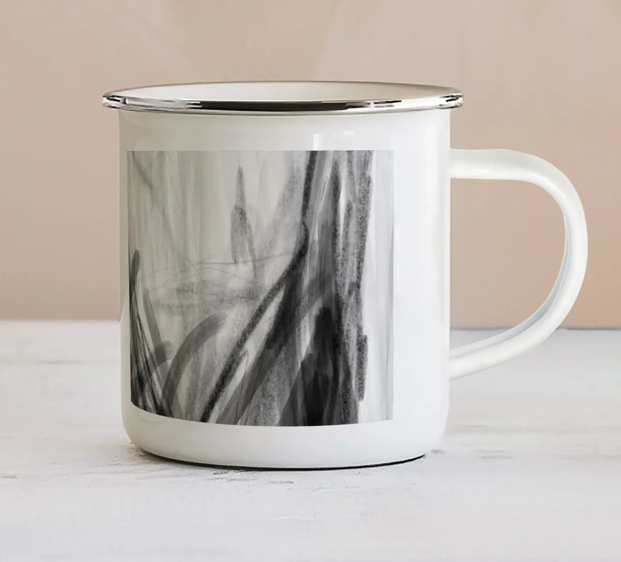 Telaio tazza in smalto da Studio B