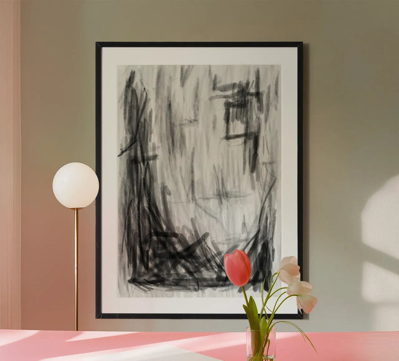 Telaio poster con telaio in legno da Studio B