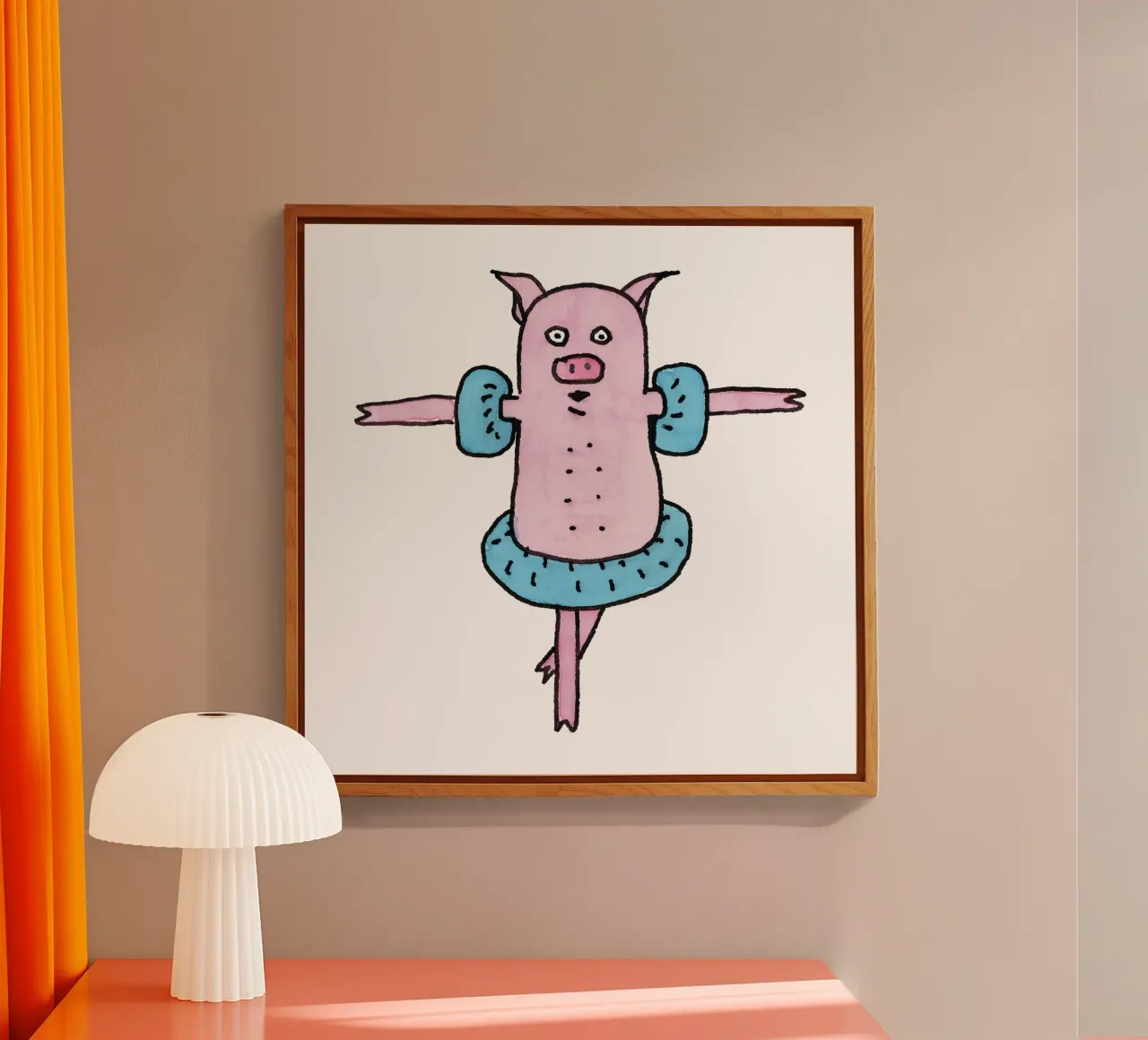 Badespaß plexiglass da Face & Content