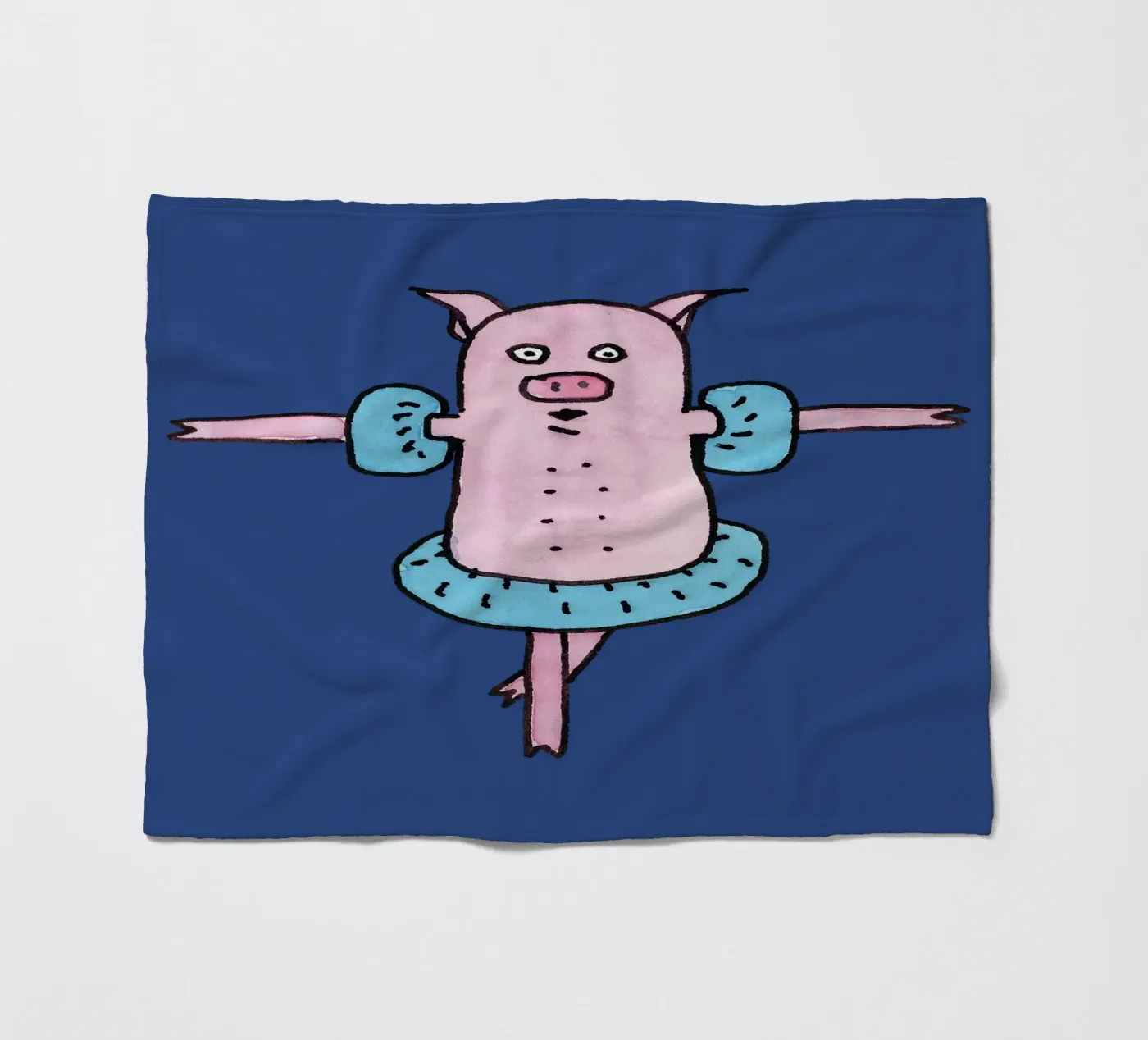Badespaß Fleecedecke von Face & Content