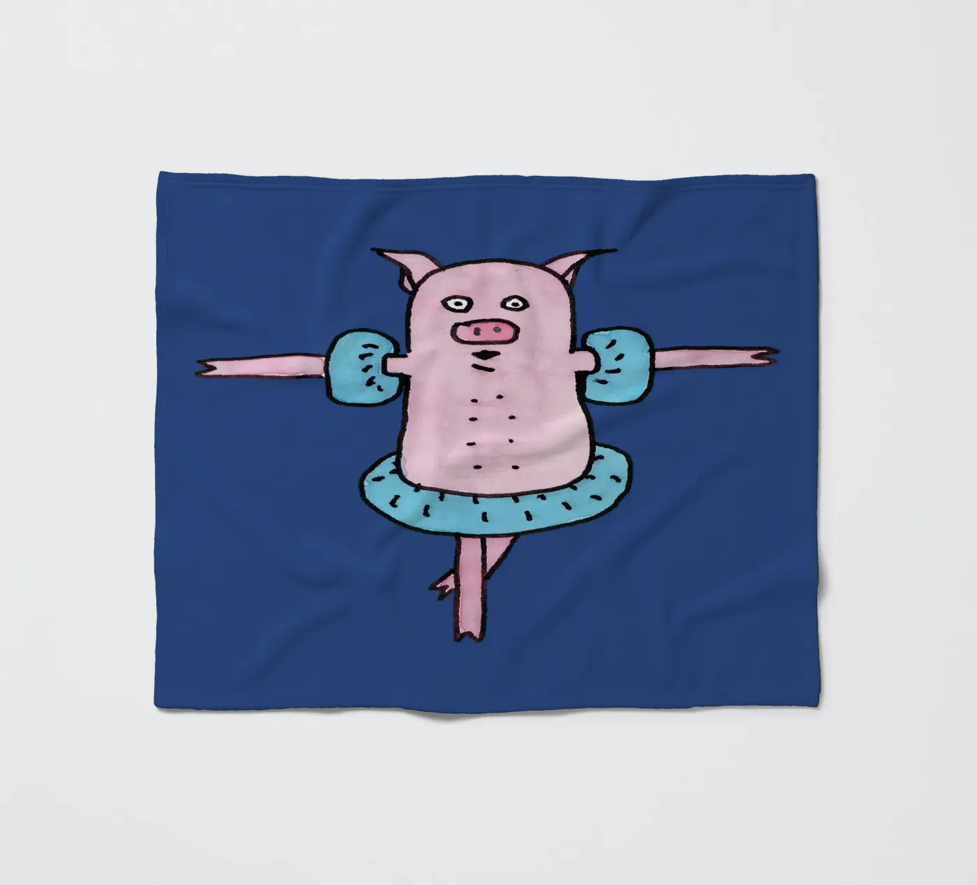 Badespaß Fleecedecke von Face & Content