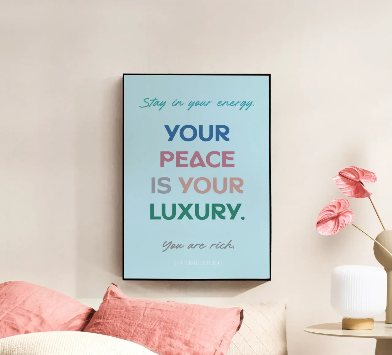 🕊️ Acryl-Glas von MENTHE SAUVAGE