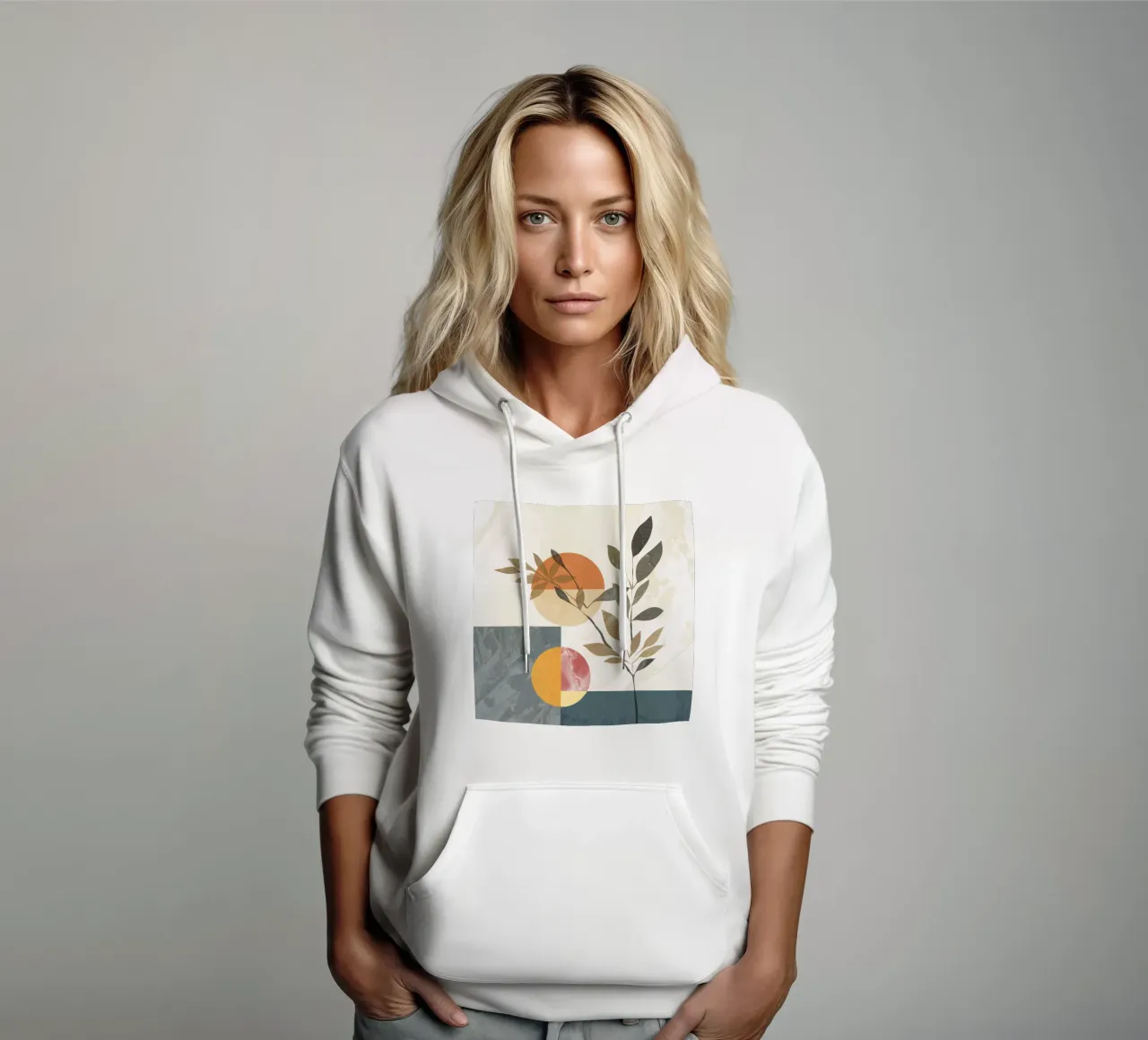 Design botanico felpa con cappuccio da LaylaOzHome