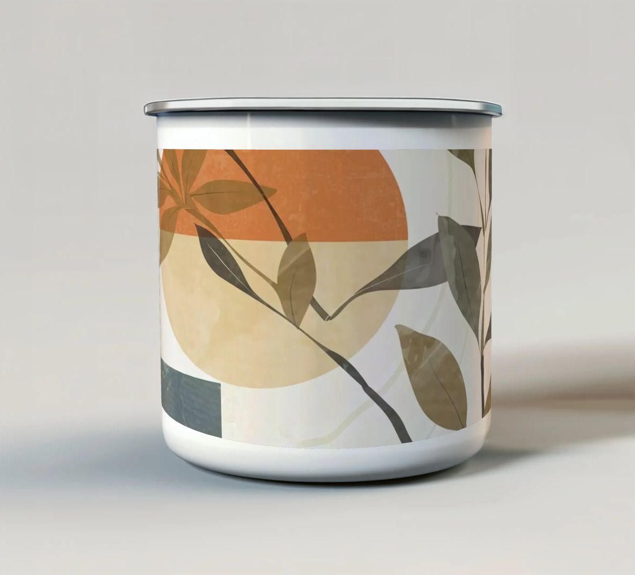 Design botanico tazza in smalto da LaylaOzHome