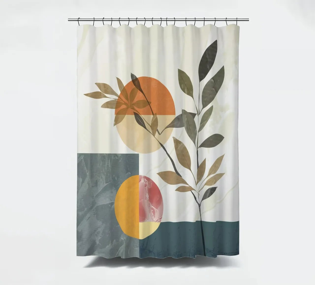 Botanical design shower curtain by LaylaOzHome