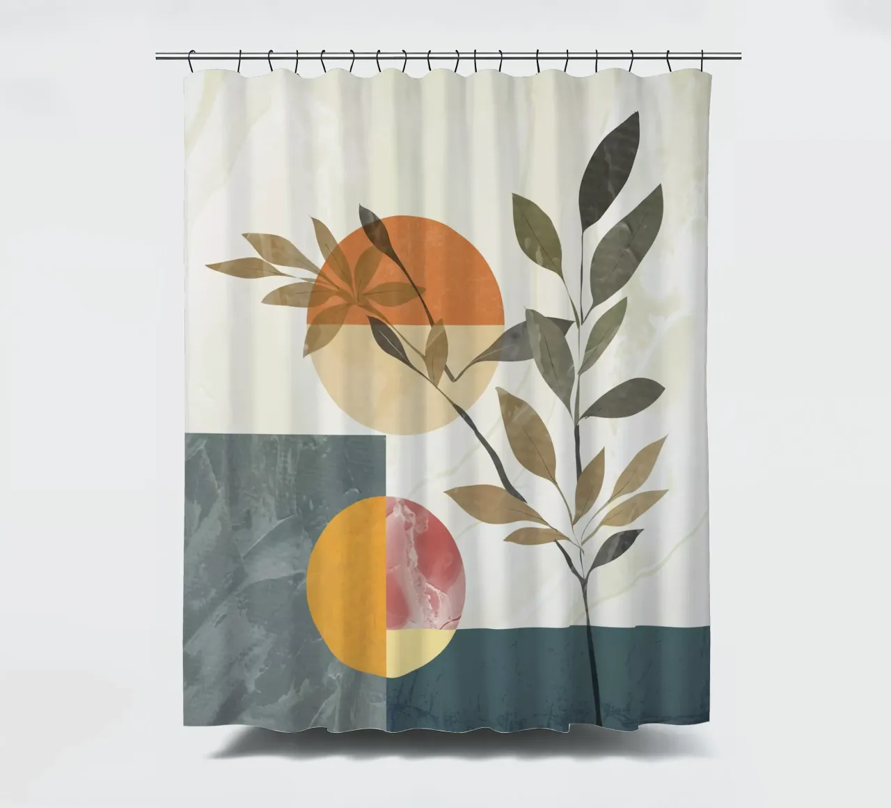 Botanical design shower curtain by LaylaOzHome