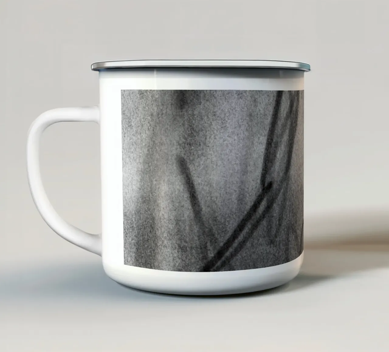 Quale stato d'animo? tazza in smalto da Studio B