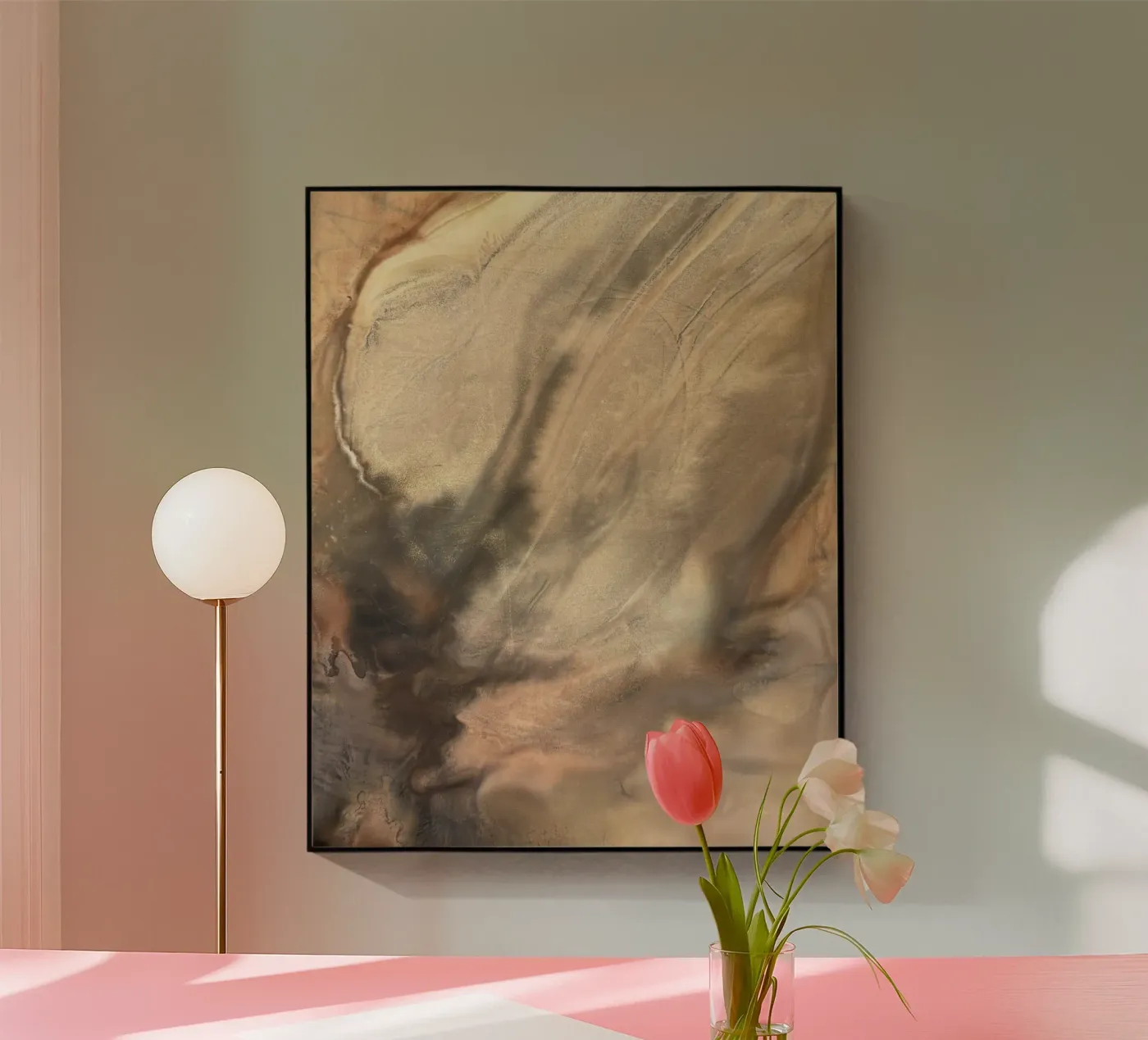 dune Acryl-Glas von fineartko