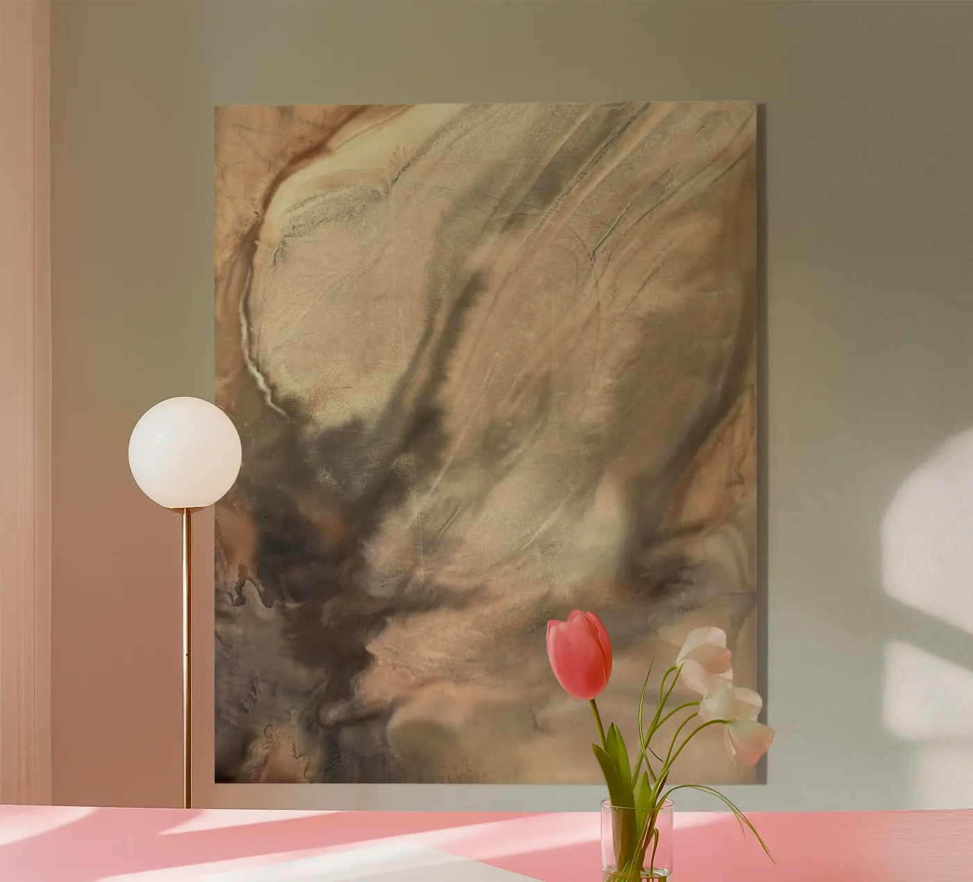 dune Acryl-Glas von fineartko