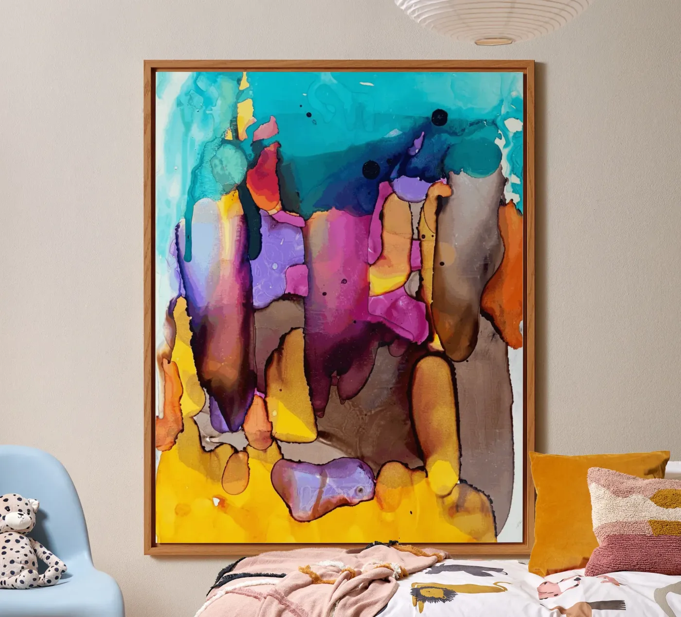 lagoon forex plate by fineartko