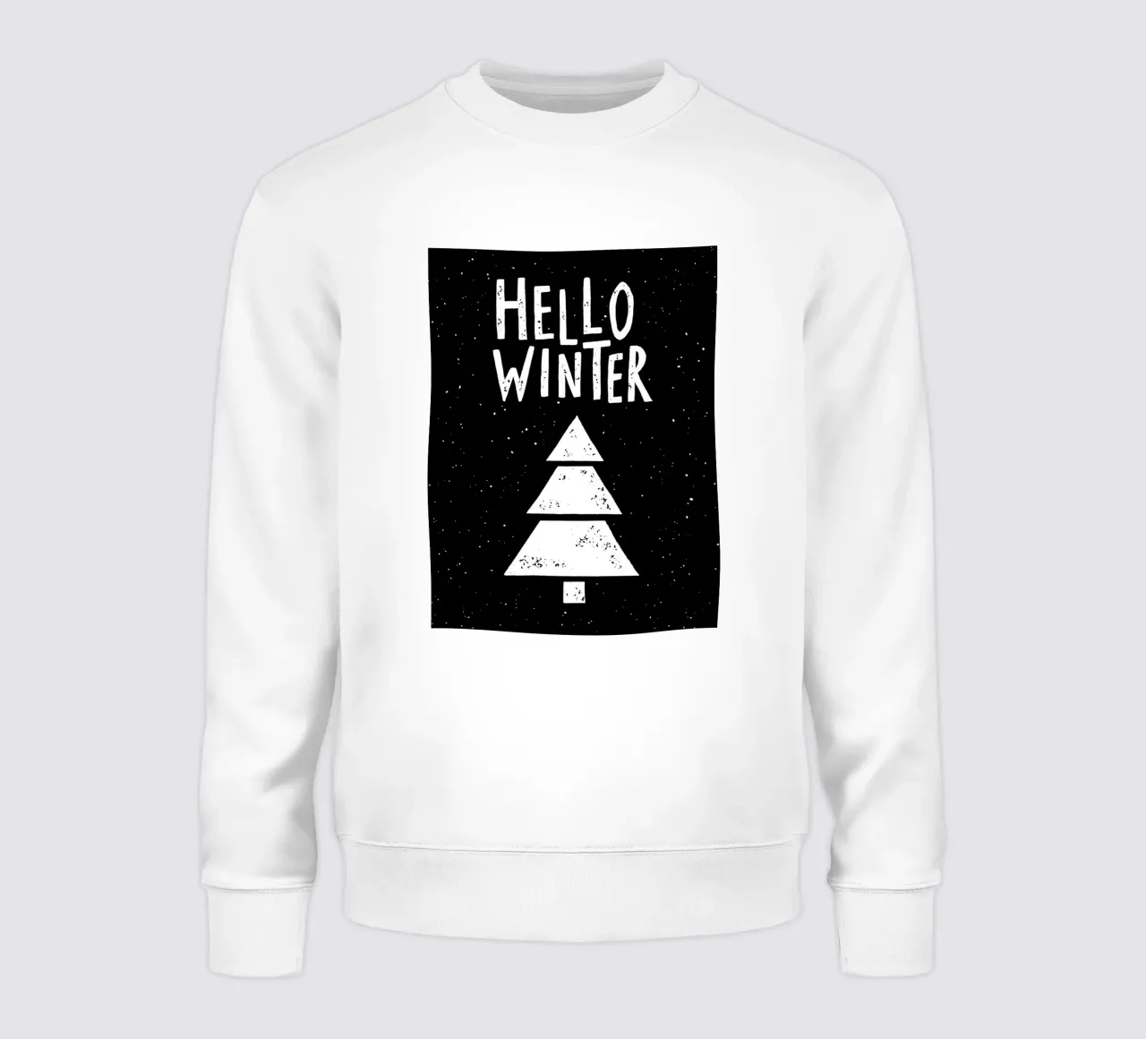 Albero di Natale Natale Inverno felpa da HelloHappylife Illustrations