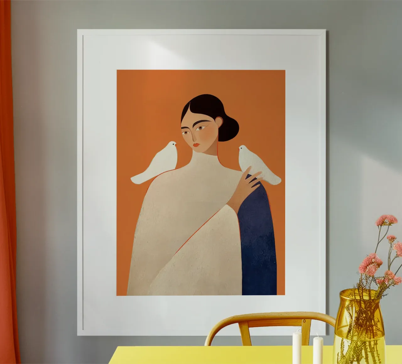 White Doves poster da Solenne West