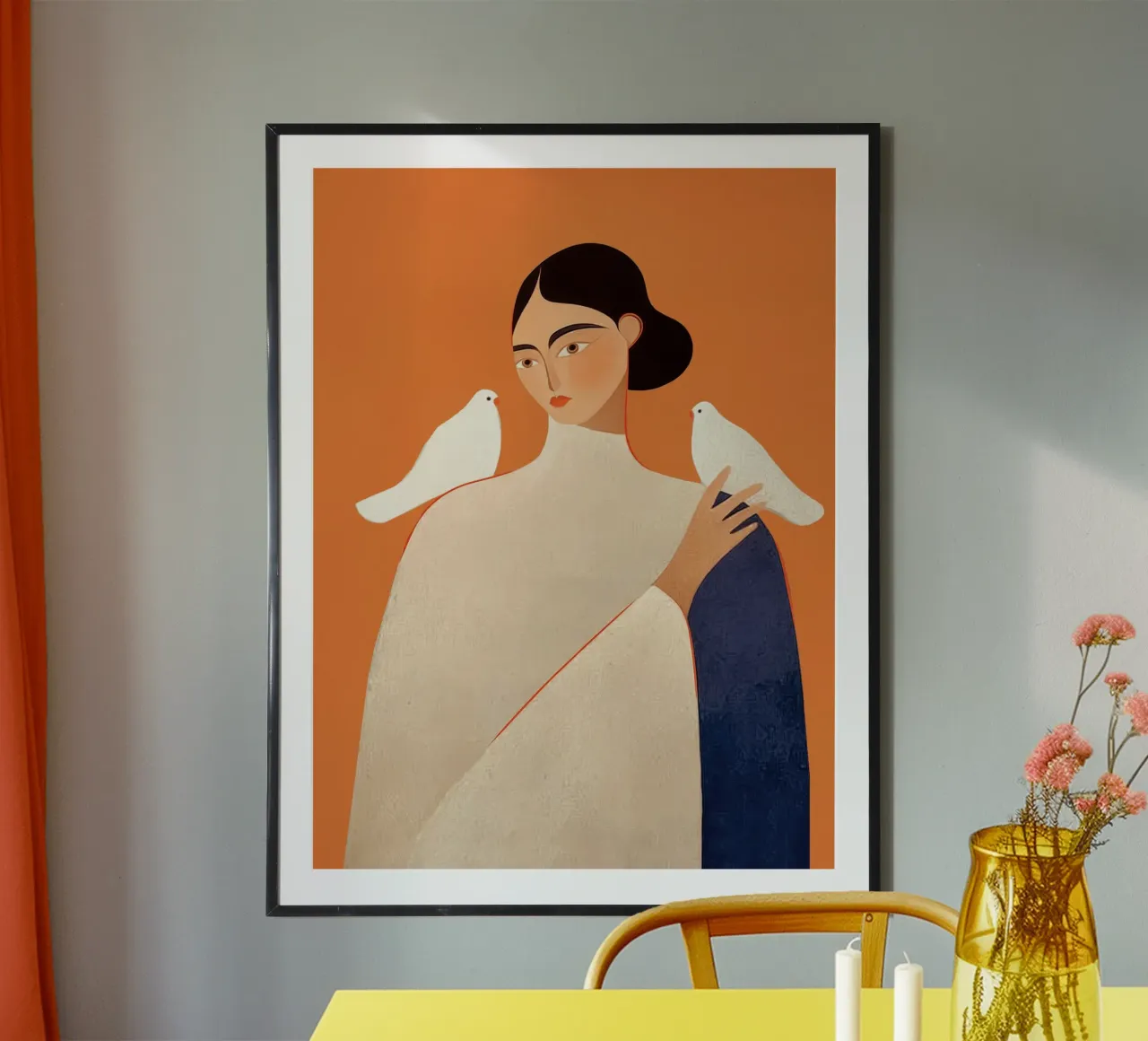 White Doves poster da Solenne West