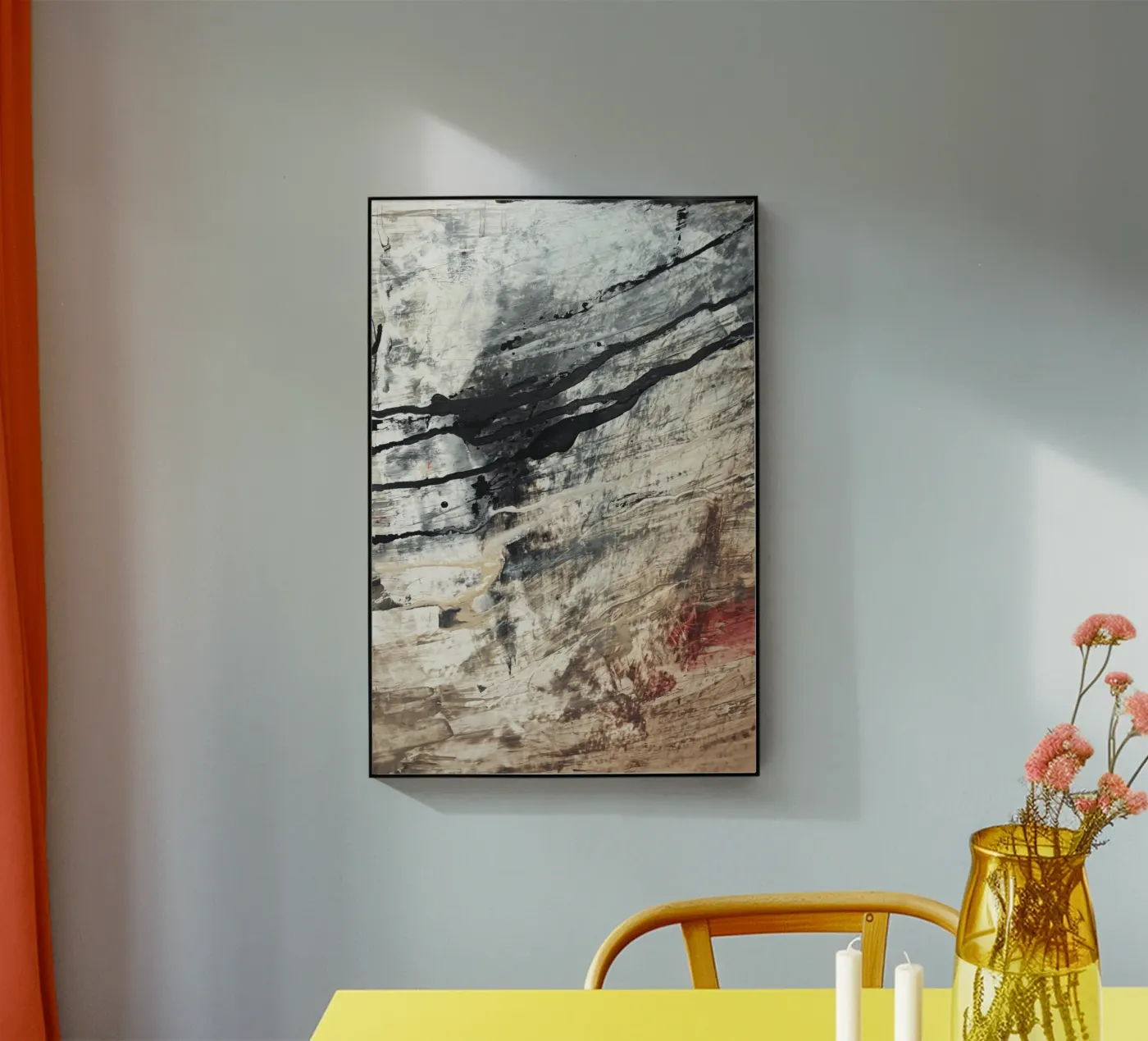 sandlines Acryl-Glas von fineartko