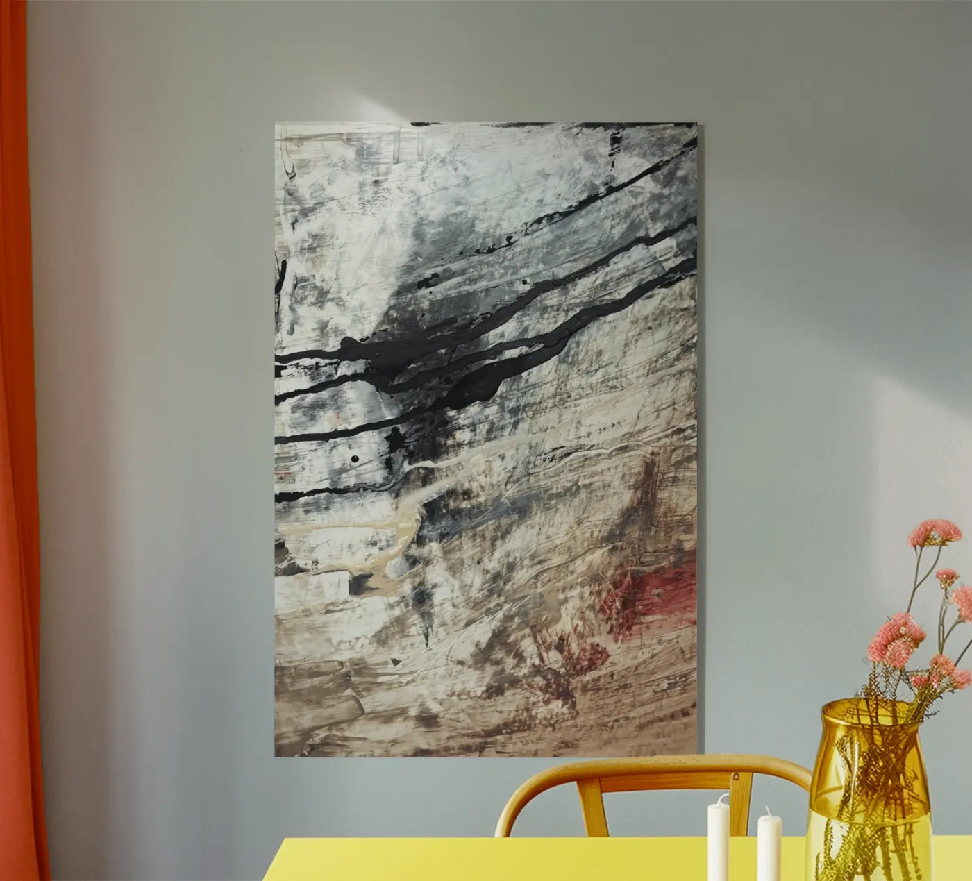 sandlines Acryl-Glas von fineartko