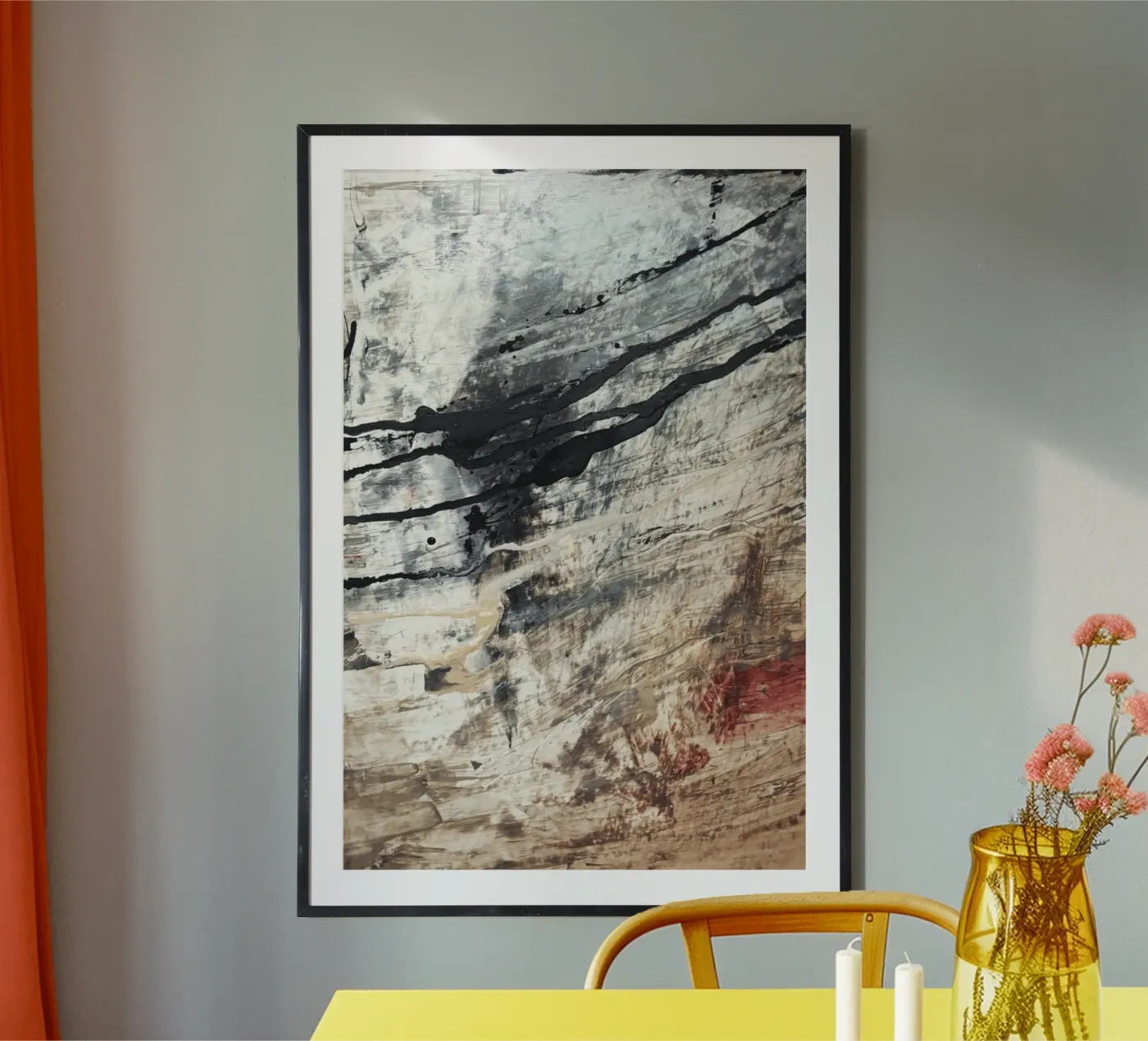 sandlines poster by fineartko