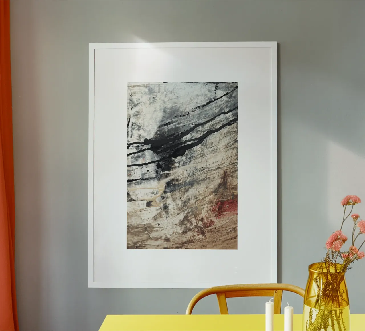 sandlines poster by fineartko