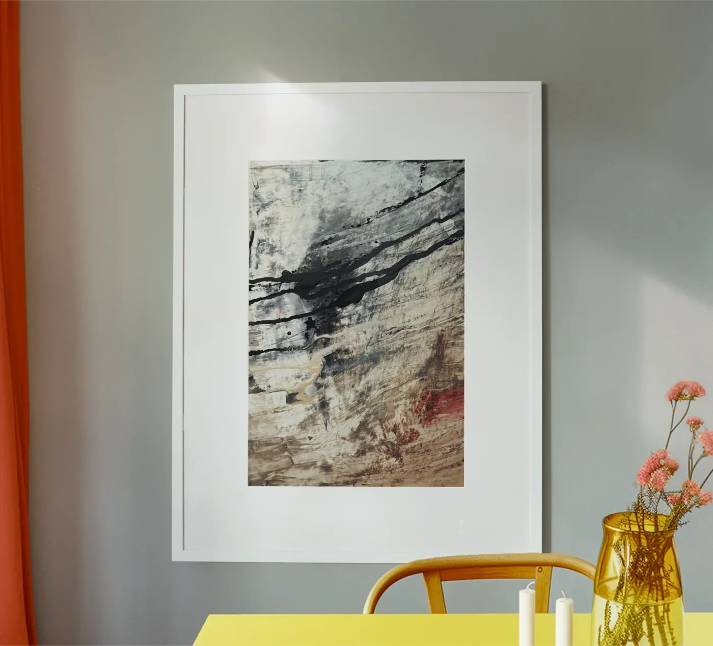 sandlines poster by fineartko